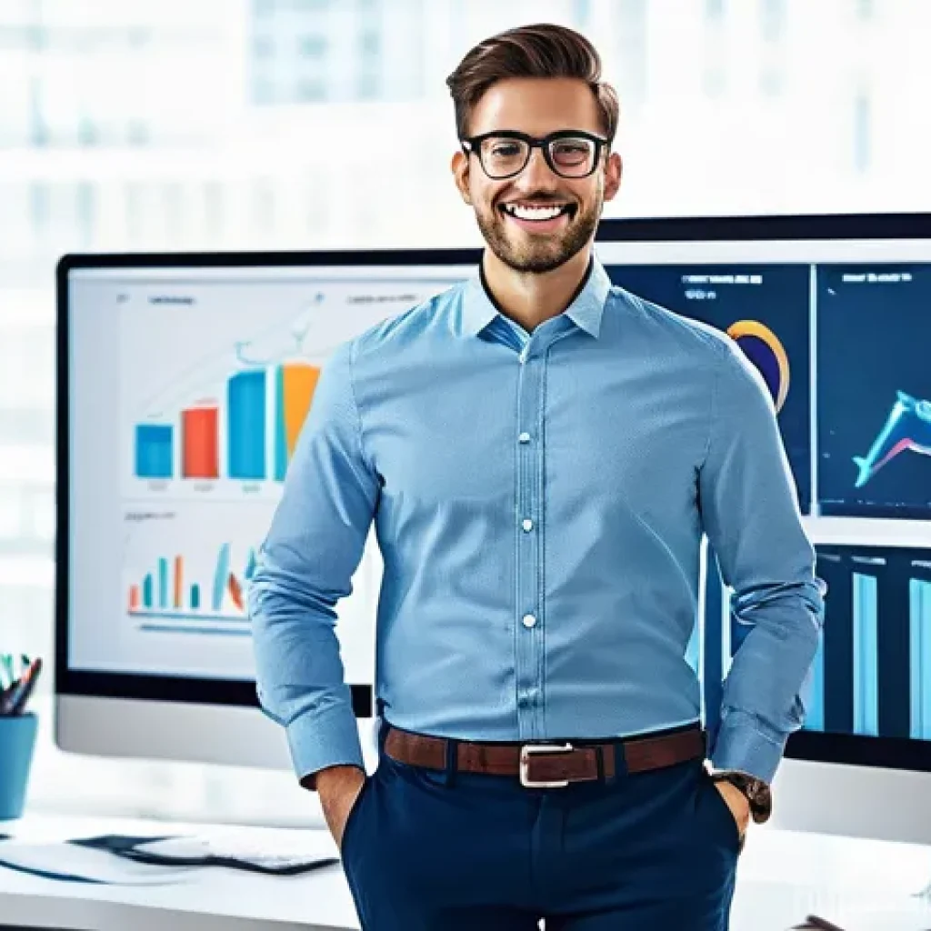 스타트업 마케팅 연봉 트렌드 - **Prompt 1: The Ascending Startup Marketer**
    "A vibrant, high-energy image of a young male marke...