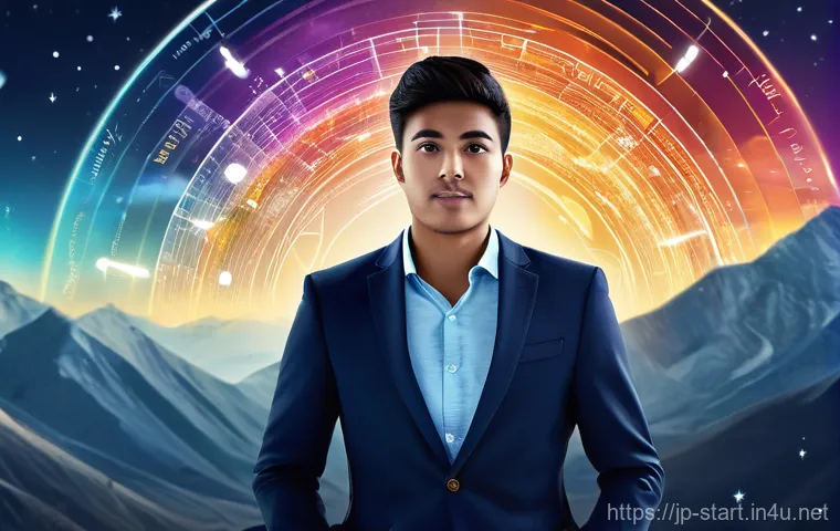 스타트업 마케팅 자격증 과정 - The Startup Navigator's Journey**
Prompt: "A dynamic, diverse young entrepreneur (wearing smart casu...